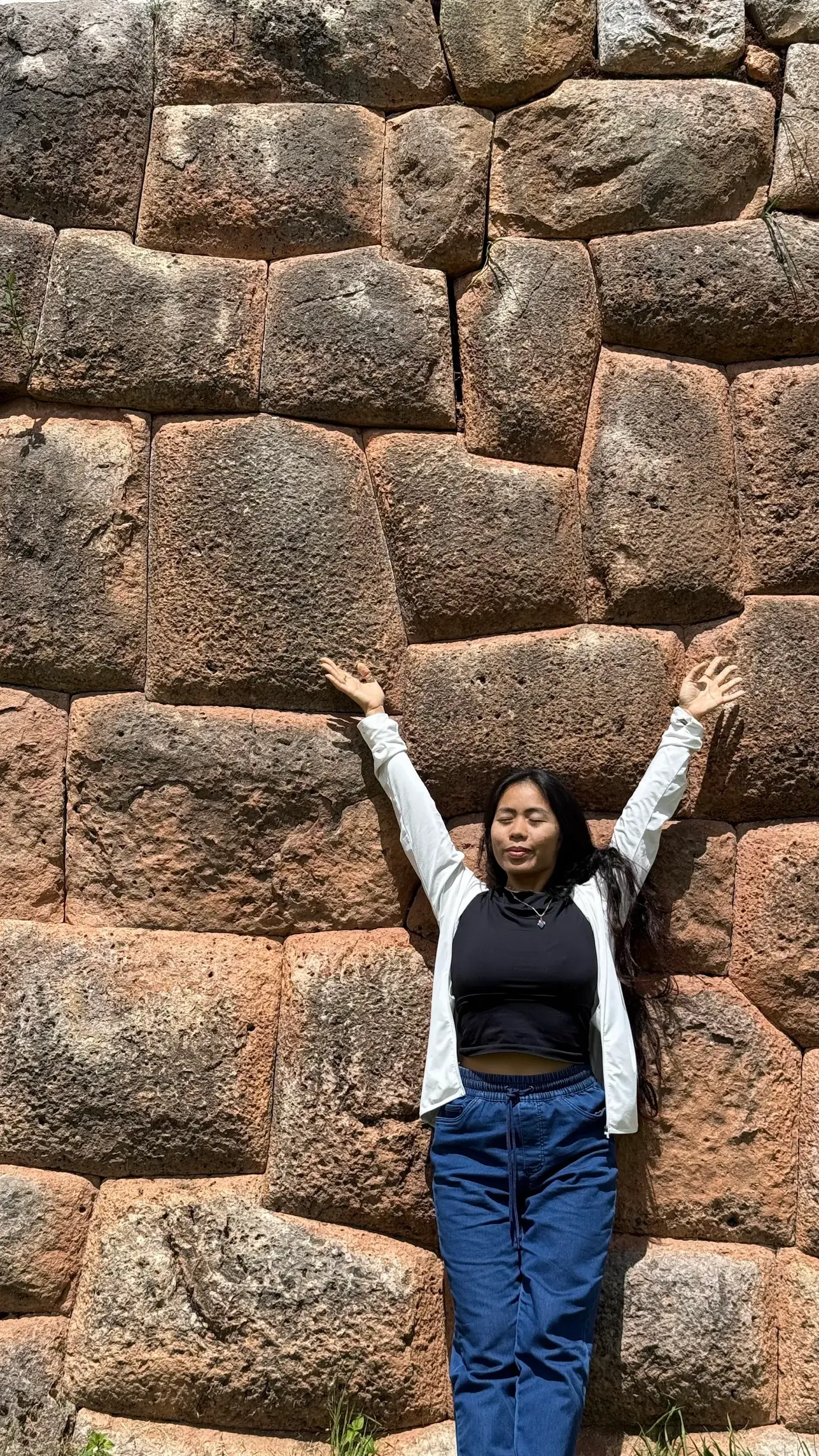 Sarah at the Sacred Valley in Peru
